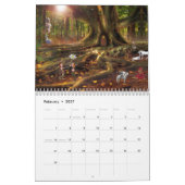 Fantasy Elfen Elf 2027 Kalender (Feb 2027)