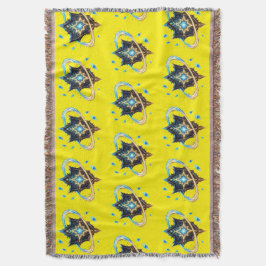 Fantasy Emblem with Floating Blades – Magical Ener Deken