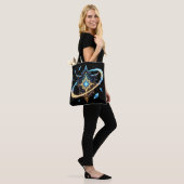 Fantasy Emblem with Floating Blades – Magical Ener Tote Bag (Op model)