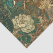 Fantasy Emerald Forest Queen Decoupage Tissuepapier (Detail)