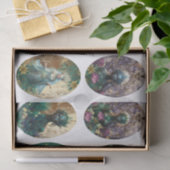 Fantasy Emerald Queens of the Forest Decoupage Tissuepapier (Geschenk)