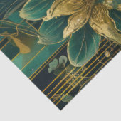 Fantasy Emerald Queens of the Forest Decoupage Tissuepapier (Detail)