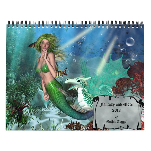 Fantasy en meer agenda voor 2013 kalender (Hoes)