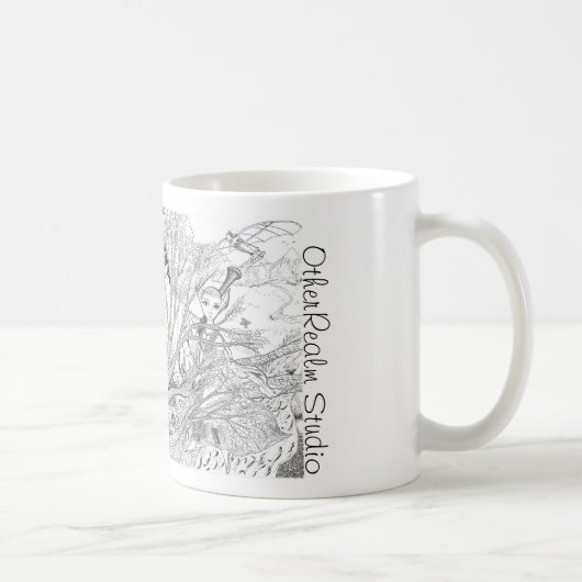 Fantasy en Myth Collage Mok (Rechts)