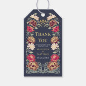 Fantasy Enchanted Floral Garden Wedding Dank u Cadeaulabel (Voorkant)