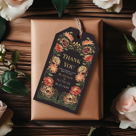 Fantasy Enchanted Floral Garden Wedding Dank u Cadeaulabel