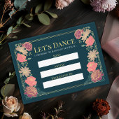 Fantasy Enchanted Garden Trouwlied Verzoek Informatiekaartje