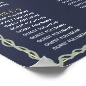 Fantasy Enchanted Garden Trouwstoel Grafiek Poster (Hoek)