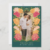 Fantasy Enchanted Garden Wedding Dank je wel kaart (Voorkant)