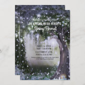 Fantasy Enchanted Lavender Love Forest Prom Dance Kaart (Voorkant / Achterkant)