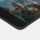 Fantasy Enchanted Magical Mushroom Forest Woodland Bureaumat (Hoek)