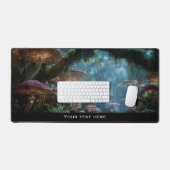 Fantasy Enchanted Magical Mushroom Forest Woodland Bureaumat (Keyboard & Muis)