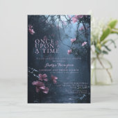 Fantasy Enchanted Vrijgezellenfeest Kaart (Staand voorkant)