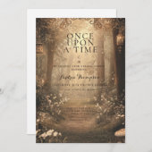 Fantasy Enchanted Vrijgezellenfeest Kaart (Voorkant / Achterkant)