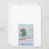 Fantasy Eros God Light Dimension Waterverf Love Kaart (Achterkant)