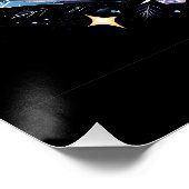 Fantasy Esoteric Crystal Black Cat Perfect Poster (Hoek)