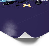 Fantasy Esoteric Crystal Black Cat Perfect Poster (Hoek)