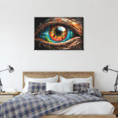 Fantasy Eye Canvas Afdruk (Insitu (Slaapkamer))