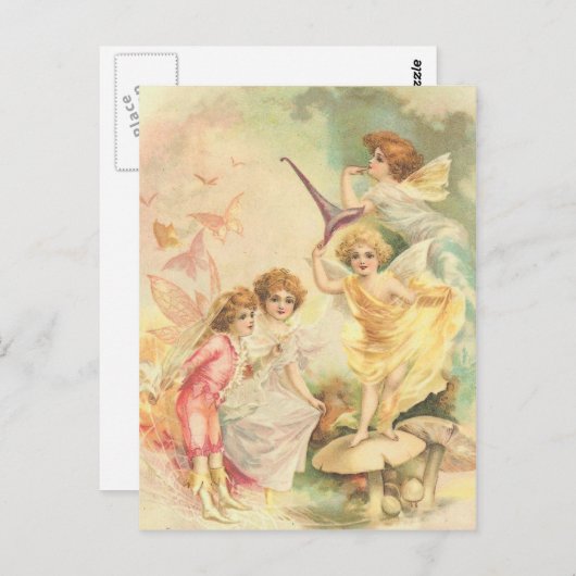  Fantasy Faeries Briefkaart (Voorkant / Achterkant)