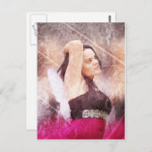 Fantasy Faery Briefkaart (Voorkant / Achterkant)