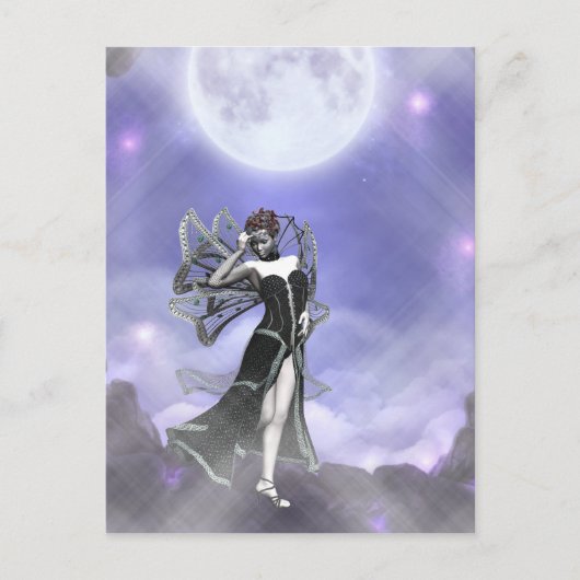 Fantasy Fairy Briefkaart (Voorkant)