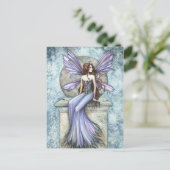 Fantasy Fairy Briefkaart 'Serenity' (Staand voorkant)