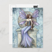 Fantasy Fairy Briefkaart 'Serenity' (Voorkant / Achterkant)