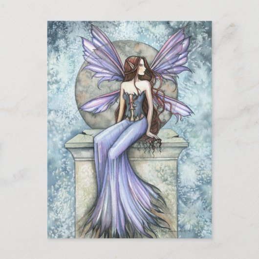 Fantasy Fairy Briefkaart 'Serenity' (Voorkant)