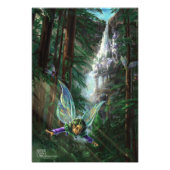 Fantasy Fairy Castle Foto Afdruk (Voorkant)