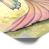 Fantasy Fairy en Dragon Art van Molly Harrison Poster (Hoek)