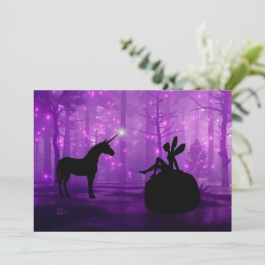 Fantasy Fairy en Unicorn Sparkle (Staand voorkant)