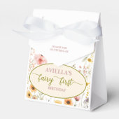Fantasy Fairy First Wildflower Bedankdoosjes (Voorkant Zijde)