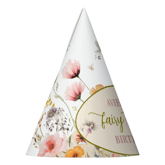 Fantasy Fairy First Wildflower Feesthoedjes (Links)