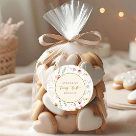 Fantasy Fairy First Wildflower Ronde Sticker