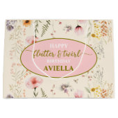 Fantasy Fairy Flutter and Twirl Wildflower Groot Cadeauzakje (Voorkant)