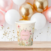 Fantasy Fairy Flutter en Twirl Wildflower Papieren Bekers