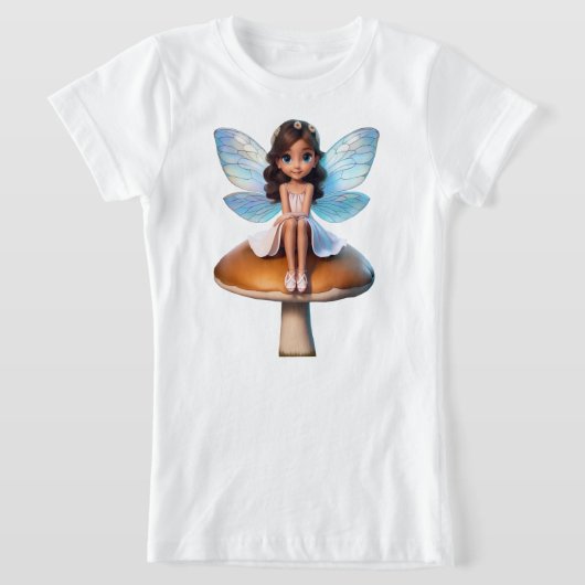 Fantasy Fairy Girl's T-shirt (Laagn)