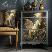 Fantasy Fairy Horse met veelkleurige vleugels Tissuepapier