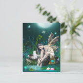 Fantasy Fairy is diep doordacht Briefkaart (Staand voorkant)