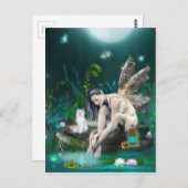 Fantasy Fairy is diep doordacht Briefkaart (Voorkant / Achterkant)