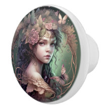 Fantasy Fairy Kabinet Knop Trekt