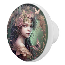 Fantasy Fairy Kabinet Knop Trekt