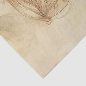 Fantasy Fairy met Crown Decoupage Tissuepapier (Detail)