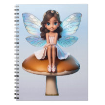 Fantasy Fairy Notitieboek 6,5 x 8,75 inch