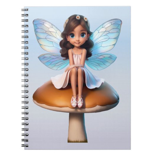 Fantasy Fairy Notitieboek 6,5 x 8,75 inch (Voorkant)