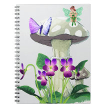 Fantasy Fairy Notitieboek 6,5 x 8,75 inch