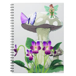 Fantasy Fairy Notitieboek 6,5 x 8,75 inch