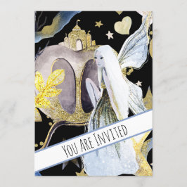 ** Fantasy Fairy Pumpkin Baby shower Uitnodiging