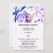 *~* Fantasy Fairy Sky Moon BIRTHDAY Kaart (Achterkant)