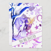 *~* Fantasy Fairy Sky Moon BIRTHDAY Kaart (Voorkant / Achterkant)